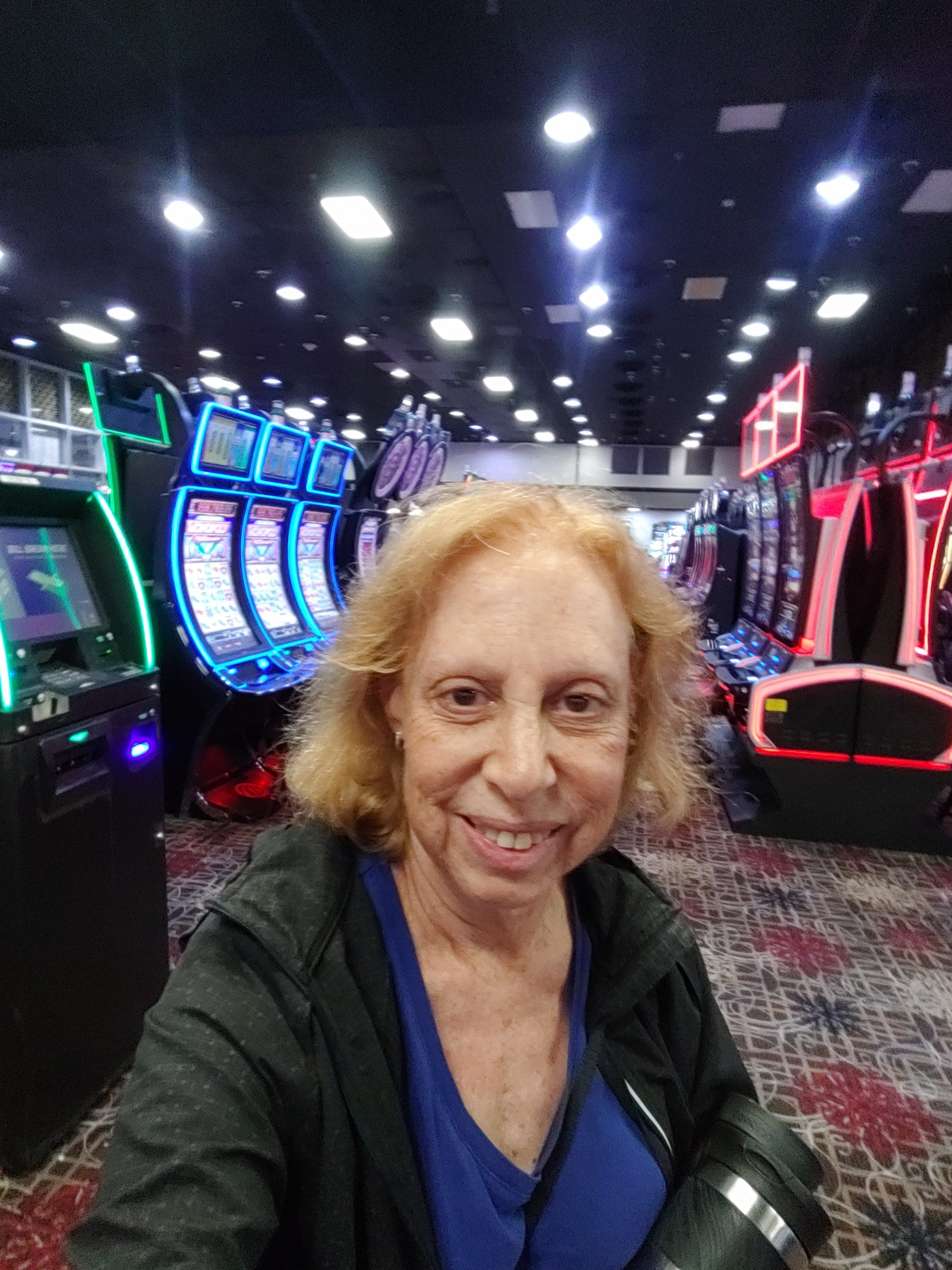 Rosanne at a casino