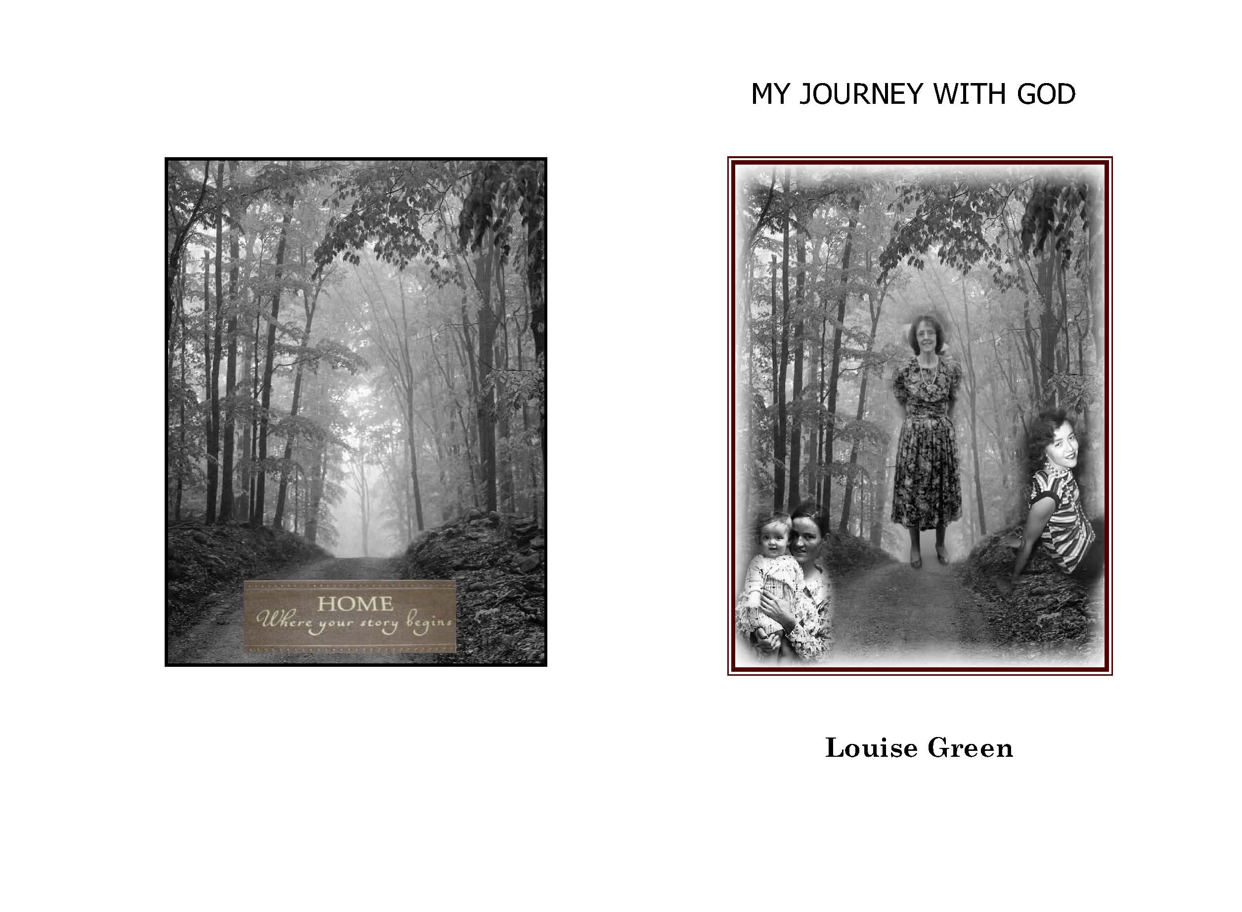 Front and back covers of "My Journey with God"