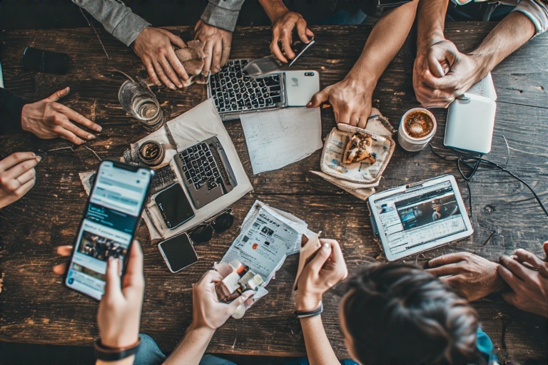 Hands on phones and tablets